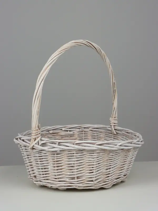 Корзина  (ива): 34х34х14, 1 шт., белый