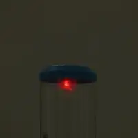 Башня пивная TowerRocket, колба 3 л, ёмкость для льда, подсветка, пластик, голубая