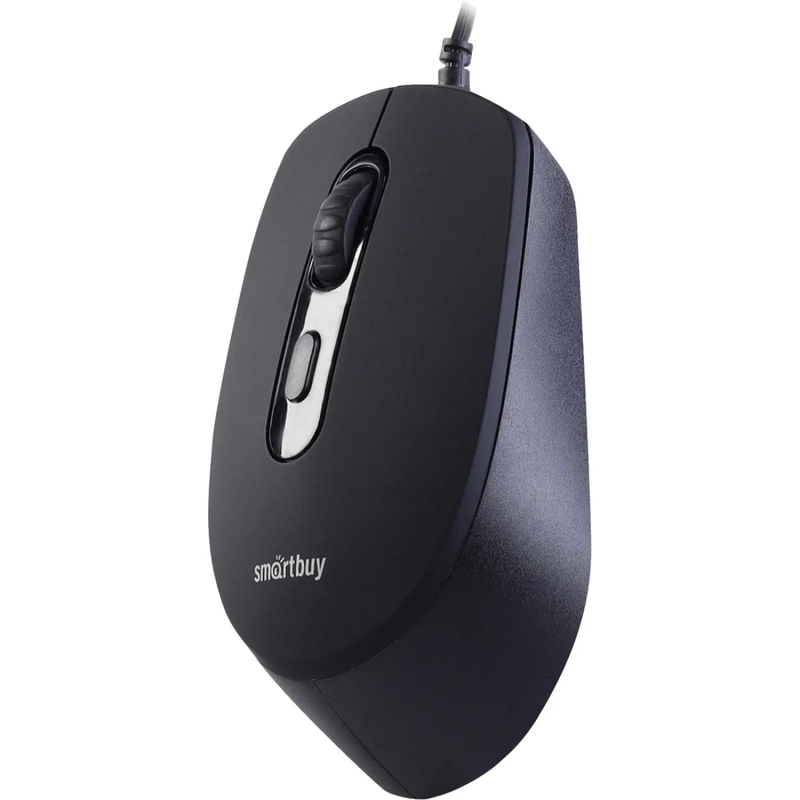 Мышь компьютерная Smartbuy ONE 265-K,  проводная, черная (SBM-265-K) / 40