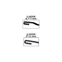 Щетки стеклоочистителя AVS б/к 50см "20" (1шт.) универсальные BL-20