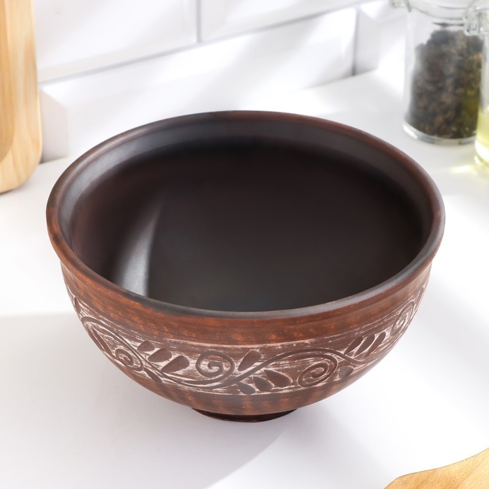 Кокотница большая 0,7 л, 14х15х15см, ангоб Кокотница большая 0,7 л, 14х15х15см, ангоб