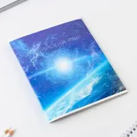 Тетрадь в клетку, предметная, 48 л.,на скрепке, А5 «КОСМОС. Английский язык»