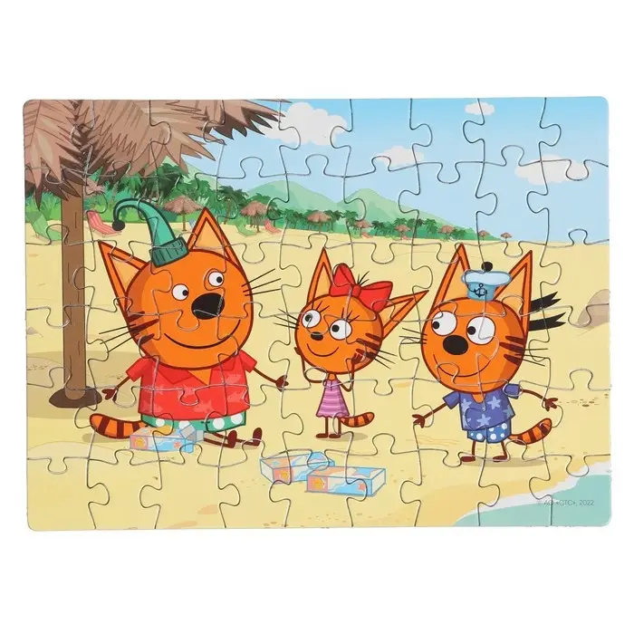 Пазл «Три кота», 54 элемента Пазл «Три кота», 54 элемента