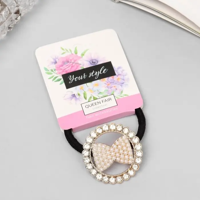 Резинка для волос Резинка для волос "Флер" бант, 5 см