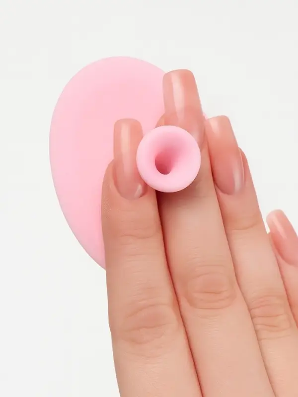 Щётка для умывания &laquo;Овал&raquo; на присоске, 6.3&times;5 см, МИКС