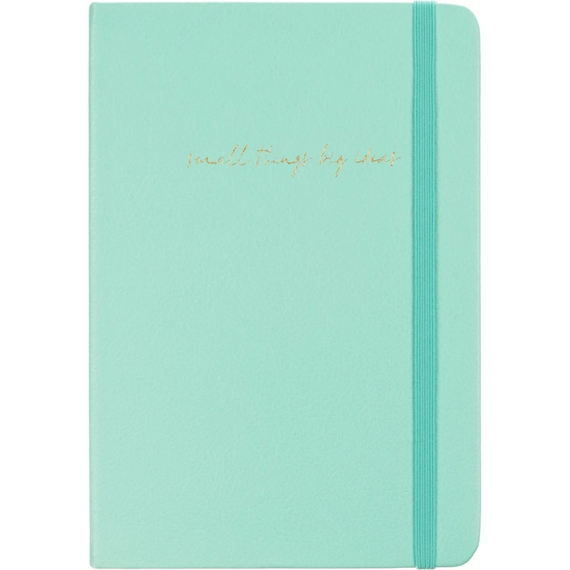 Ежедневник недатированный мятный, А5, 140x200мм, 136 л. ATTACHE