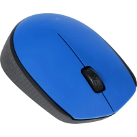 Мышь компьютерная Logitech беспров.M171 blue (USB, 1000dpi) (910-004640)