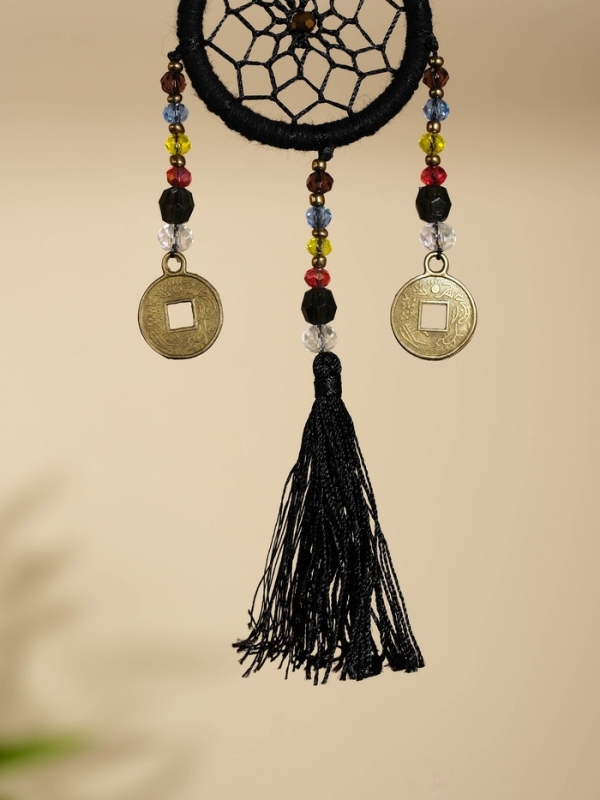 Брелок Брелок "Ловец снов" 4х15 см. чёрный