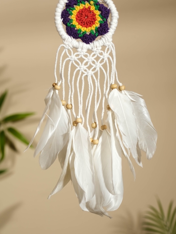 Ловец снов "Разноцветный бутон" 6х30 см.