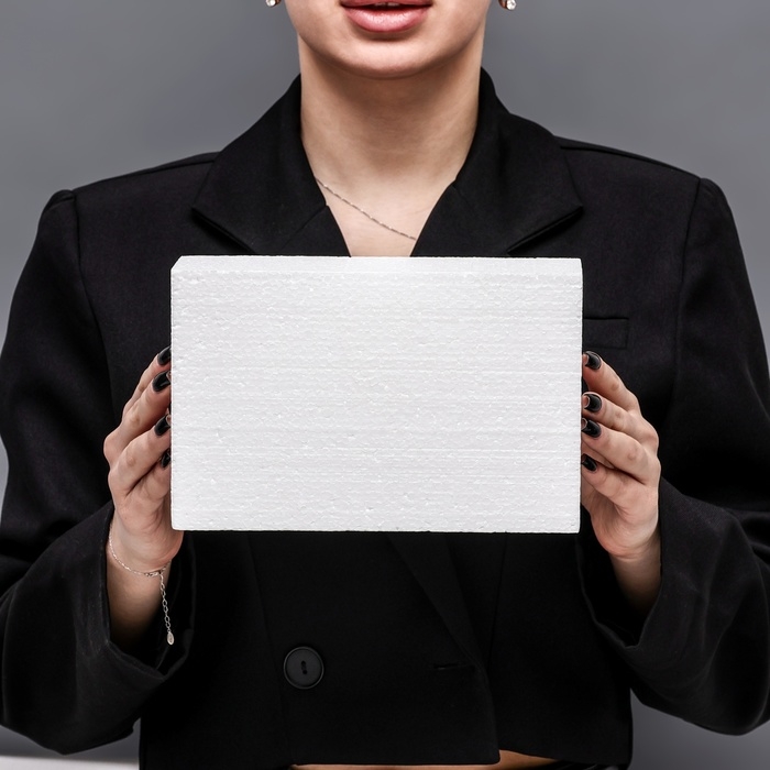 Флористическая основа из пенопласта Флористическая основа из пенопласта "Кирпич", 22 х 8 см