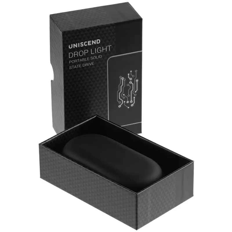 Внешний SSD диск Drop Light, с подсветкой гравировки, 512 Гб Внешний SSD диск Drop Light, с подсветкой гравировки, 512 Гб