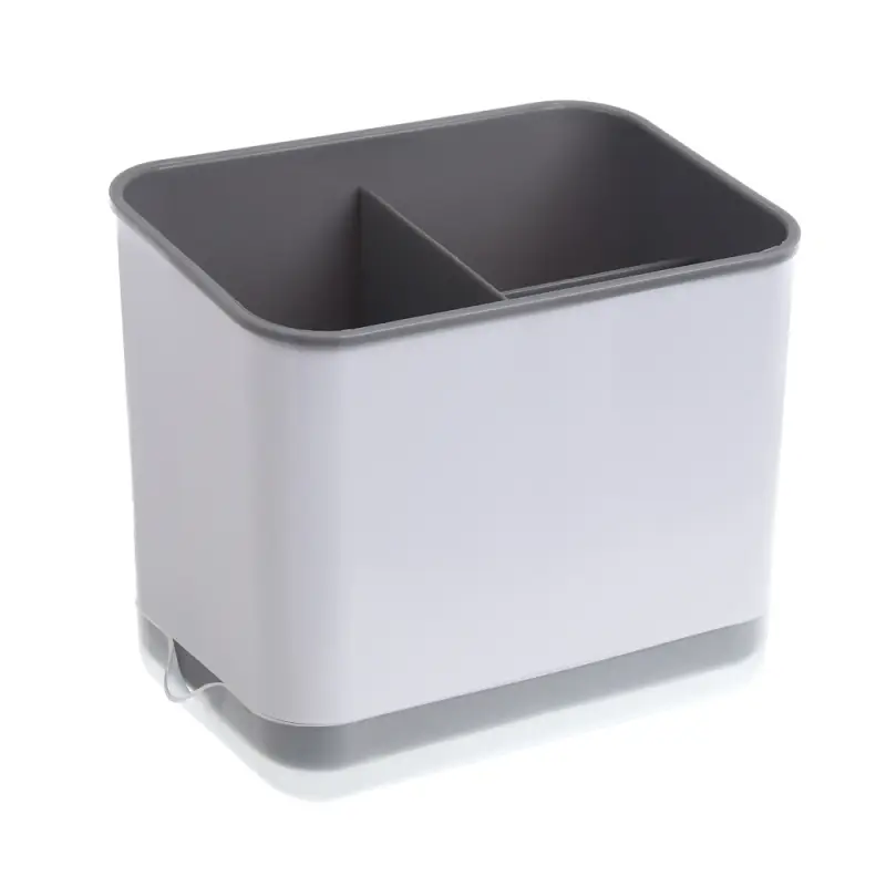 Подставка для столовых приборов тм VETTA, 14,9x10x13,5см, полипропилен, цвет белый