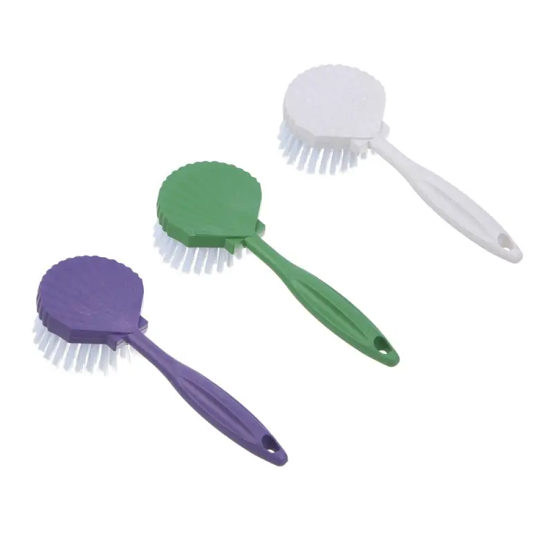 VETTA Щетка ракушка с длинной ручкой, полипропилен,&nbsp; полиэтилентерефталат, 19,5х7х3,5 см, 3 цвета