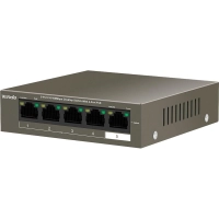 Коммутатор Tenda TEF1105P-4-38W 4 порта PoE+ (35W)
