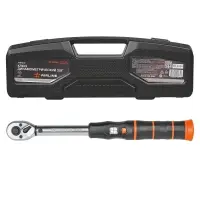 Ключ динамометрический 3/8" 10-50Нм PRO, шкала в окошке, кейс