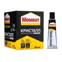Клей &laquo;Момент: Кристалл&raquo;, 30 мл, шоу-бокс, 10 шт.
