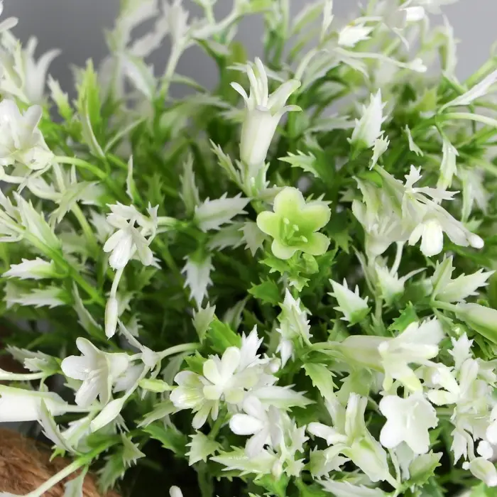 Искусственный цветок в горшке &laquo;Садовый рай&raquo;, колокольчики, 11&times;20 см, МИКС