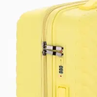 Чемодан на колёсах 24", кодовый замок, 43&times;25&times;64 см, жёлтый