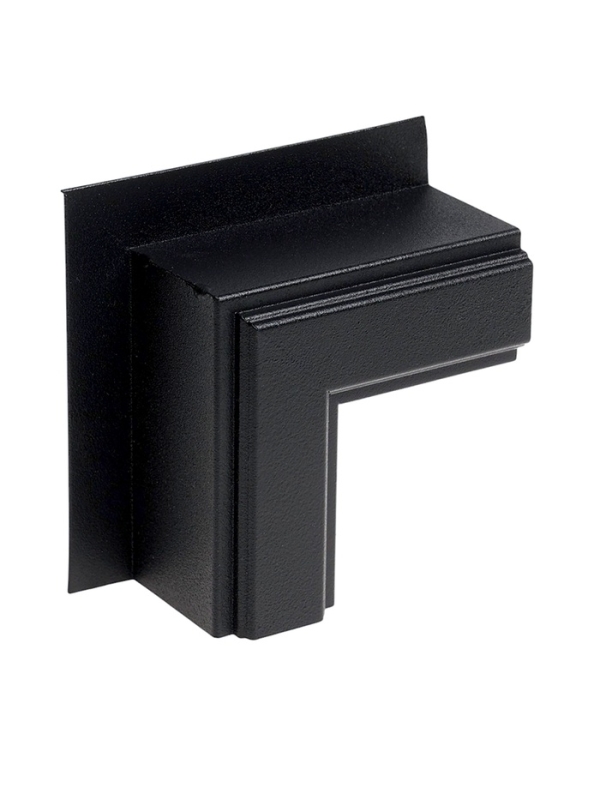 Коннектор угловой для магнитного шинопровода, серия "Broad", скрытый монтаж, алюминий