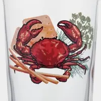 Пивной бокал &laquo;Деликатес&raquo;, 570 мл, стекло, рисунок МИКС