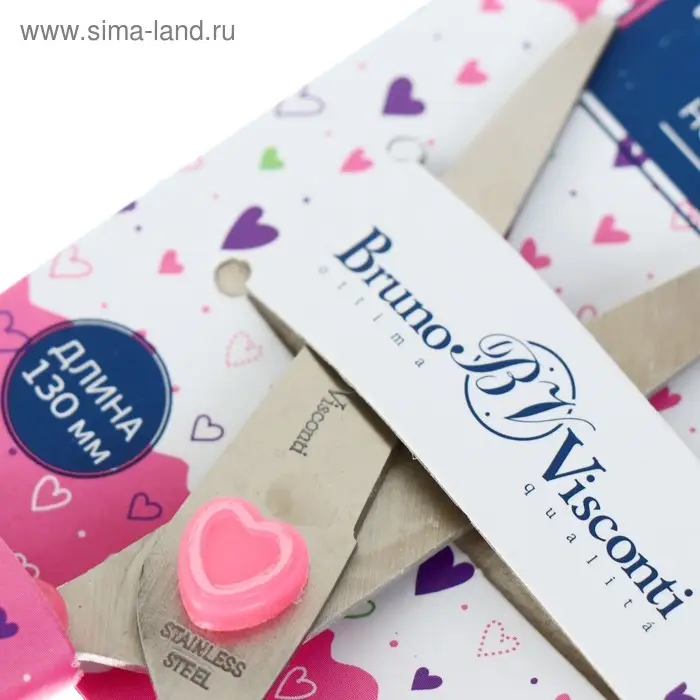 Ножницы детские 13 см Magic Hearts