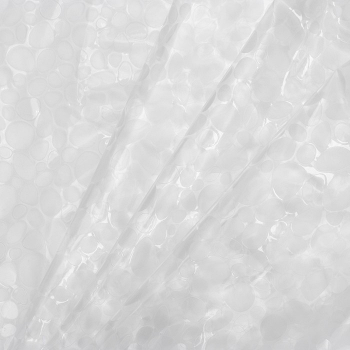 Штора для ванной SAVANNA «Галька», 180×180 см, PEVA, цвет белый Штора для ванной SAVANNA «Галька», 180×180 см, PEVA, цвет белый