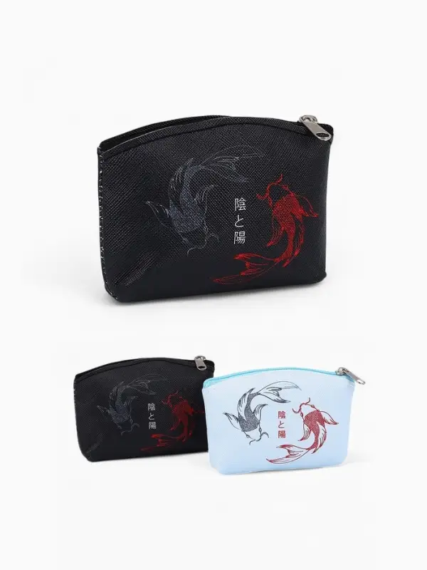 Кошелёк монетница на молнии, цвет МИКС