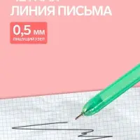 Ручка-прикол Calligrata &laquo;Девочка в шапочке&raquo;, чёрный стержень, гелевая, МИКС