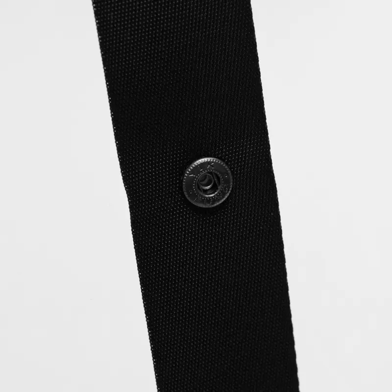 Шопер Clear Fest, ver.2, прозрачный с черными ручками