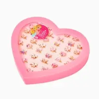 Кольцо &laquo;Выбражулька&raquo; нежность, безразмерное, форма микс, бело-розовое в золоте