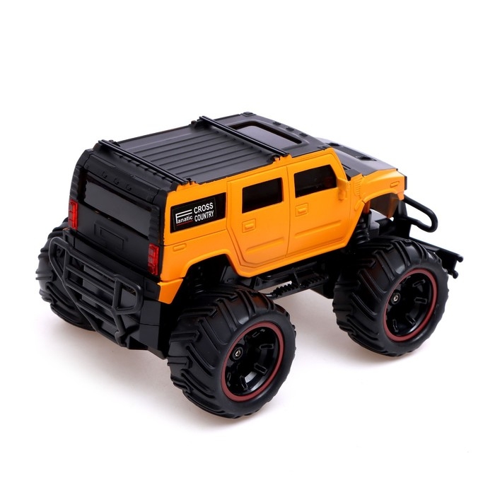 Джип радиоуправляемый «Бигфут», 1:20, работает от аккумулятора, цвет жёлтый Джип радиоуправляемый «Бигфут», 1:20, работает от аккумулятора, цвет жёлтый