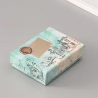 Подарочный набор для сургучной печати &laquo;Солнце и луна&raquo;, печать, ручка, сургуч, 12.5&times;10&times;3.6 см