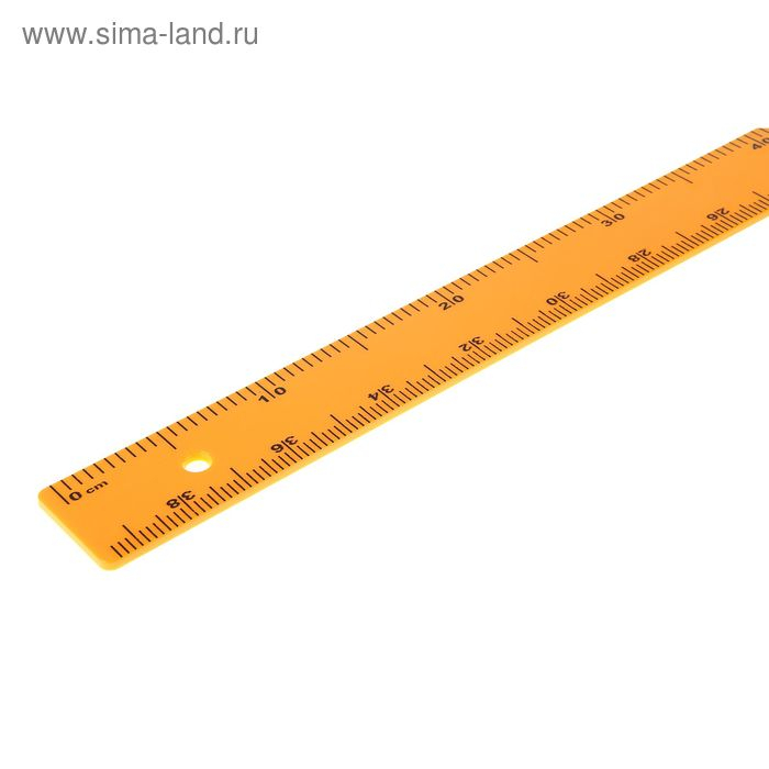 Линейка для школьной доски с держателем, 1 м, оранжевый Линейка для школьной доски с держателем, 1 м, оранжевый