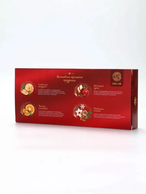 URAL LAB Арома Саунд Набор гелей для душа. 4х100 мл, мандарин, тыква, яблоко и глинтвейн URAL LAB Арома Саунд Набор гелей для душа. 4х100 мл, мандарин, тыква, яблоко и глинтвейн