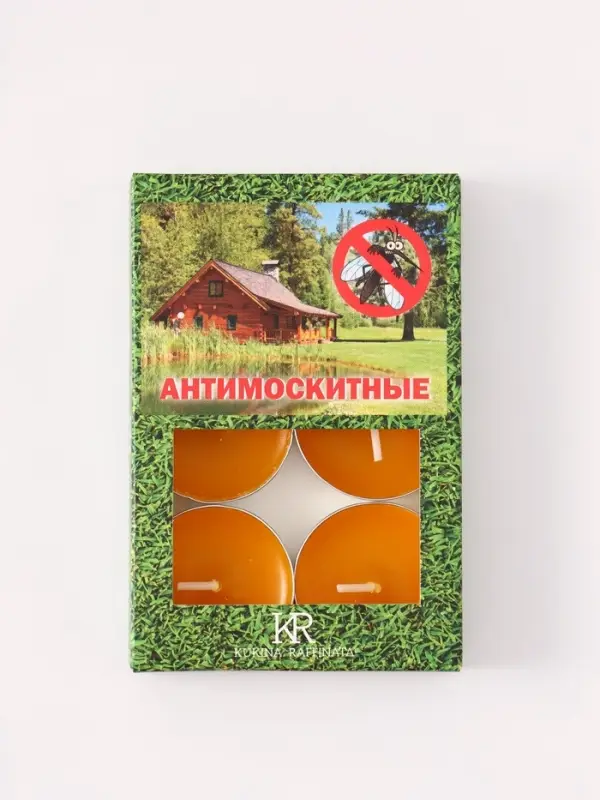 Свечи антимоскитные, чайные, 6 штук