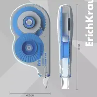 Корректирующая лента 4.2 мм &times; 5 м, ErichKrause Arctic white, супер-белая, европодвес