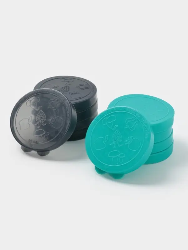 Крышки для консервирования Альтернатива &laquo;Хозяюшка&raquo;, 82 мм, набор 10 шт., пластик, МИКС