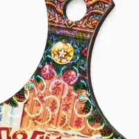 Доска разделочная сувенирная &laquo;Символ года. Исполнения желаний!&raquo;, 20&times;11&times;0.6 см, дерево, разноцветная