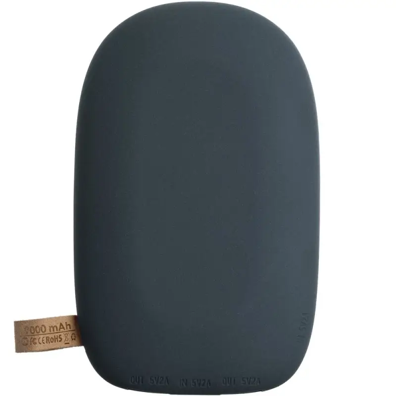 Аккумулятор с беспроводной зарядкой Pebble Wireless 9000 мАч, серо-синий Аккумулятор с беспроводной зарядкой Pebble Wireless 9000 мАч, серо-синий