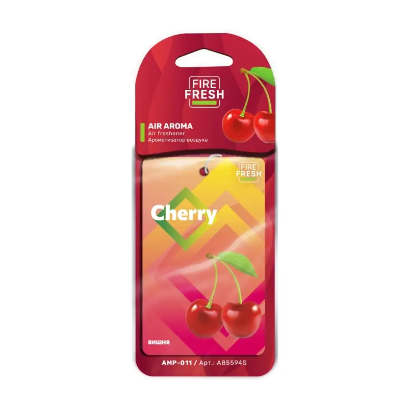 Ароматизатор AVS AMP-011 AIR AROMA (аром. Cherry/Вишня) (бумажные)