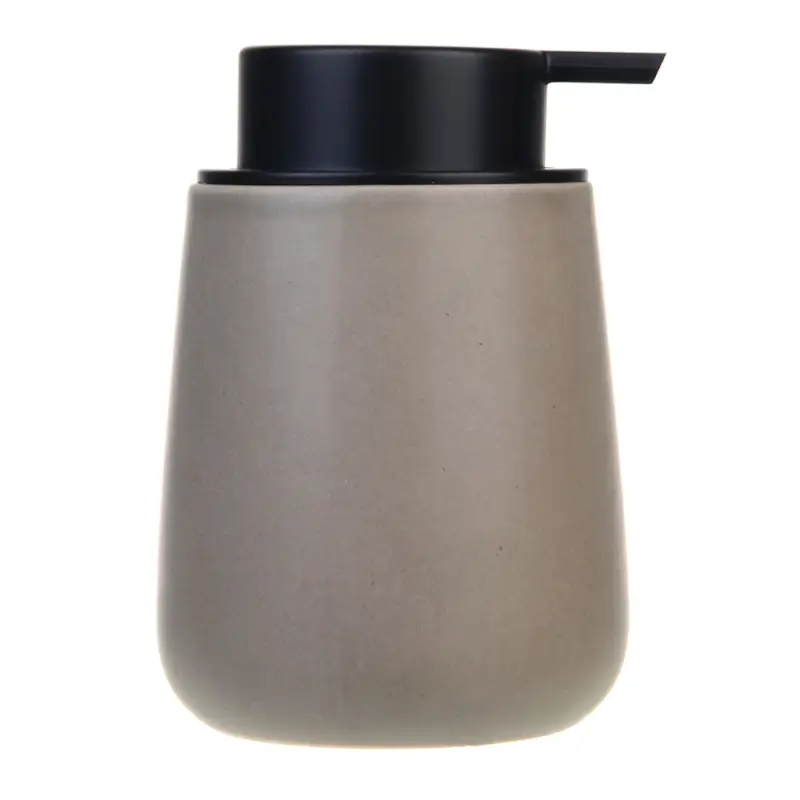 VETTA Дозатор для жидкого мыла, 320 мл, 13x9x9 см, керамика, "Космос", мокко