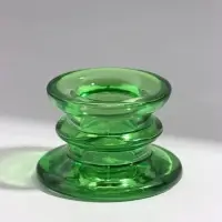 Подсвечник стеклянный &laquo;Бен&raquo;, 5.5&times;5.5&times;3.5 см, d=2.2 см