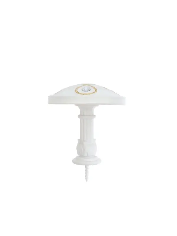 Держатель для штор CAPPIO KS033, d=98 мм, белый с золотом, 2 шт.