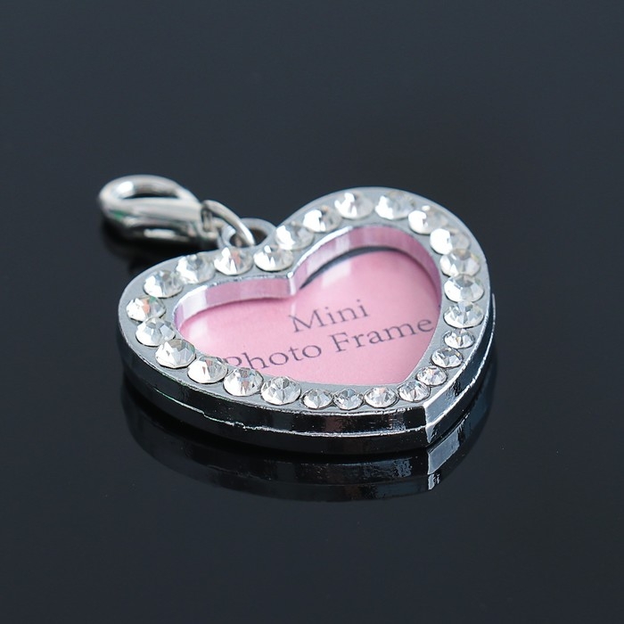 Адресник под записку  Адресник под записку "Сердечко", 3 х 3 см