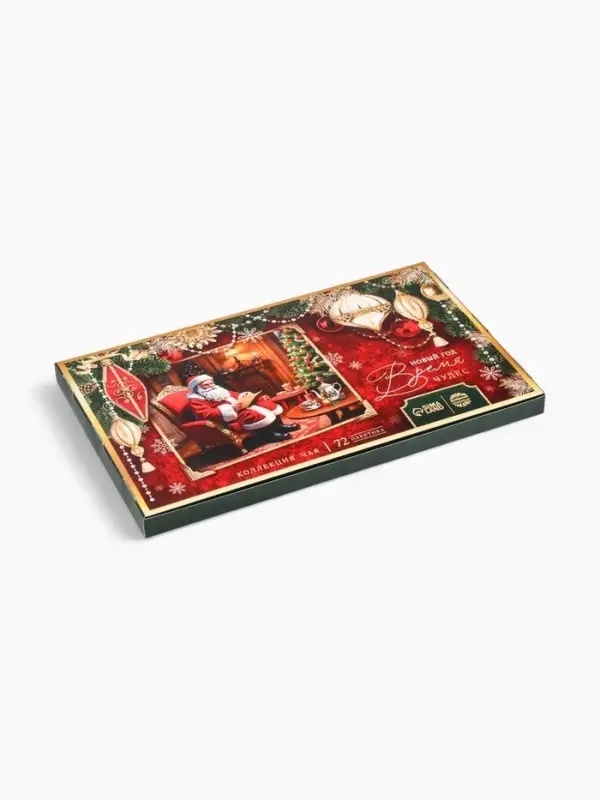 Чай подарочный &laquo;Время чудес&raquo;, 72 пакетика