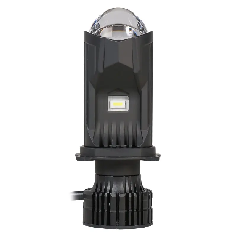 Лампа светодиод. H4 BI-LED LENS, 60Вт, 7000Лм (3500Лм x 2), 6500К, 12/24В, кмпл. 2 шт.