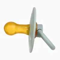 Набор классических пустышек, 2 шт., латекс, цв.айвори/зеленый, в контейнере, от 0 +., M&B