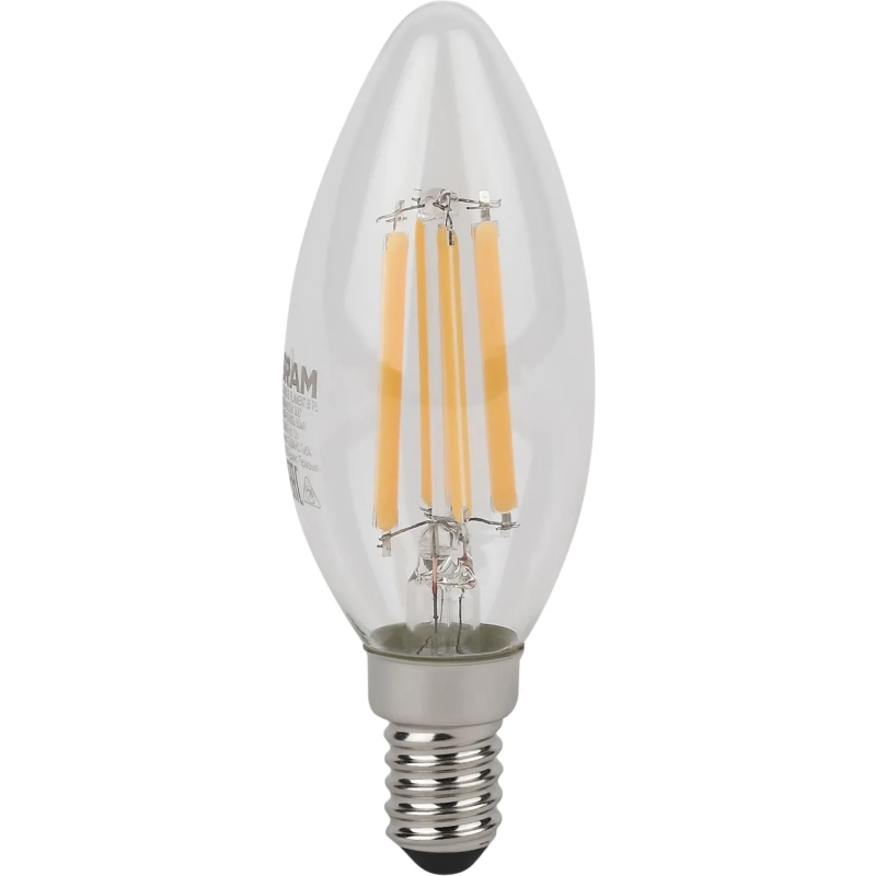 Лампа светодиодная OSRAM LSCLB75 6W/840 230VFILCL E14 FS1 684843