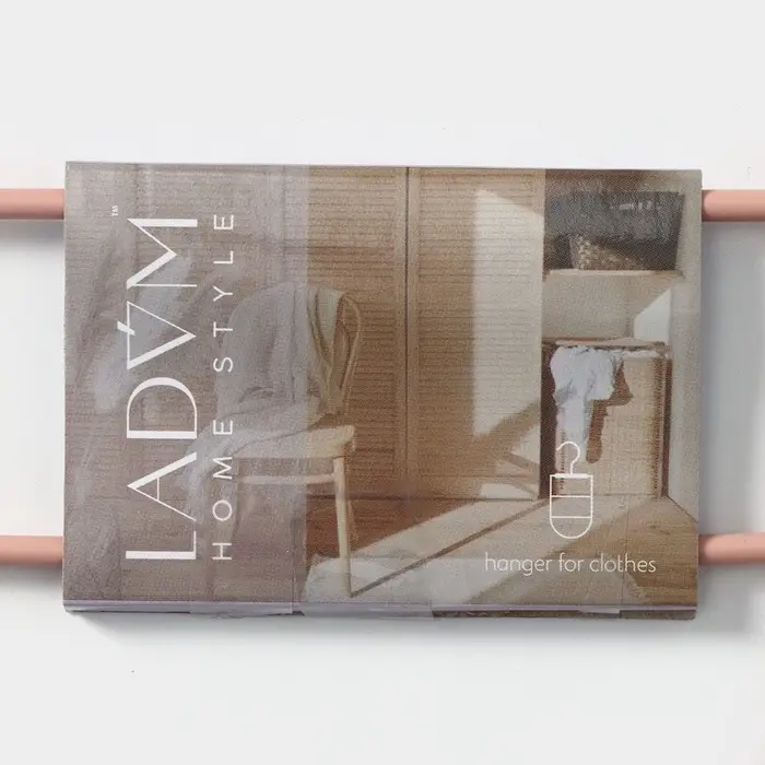 Вешалка для ремней и шарфов LaDо́m Laconique, 11.5×23×1.1 см, многоуровневая, розовая Вешалка для ремней и шарфов LaDо́m Laconique, 11.5×23×1.1 см, многоуровневая, розовая