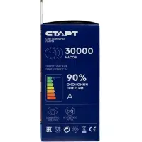 Лампа светодиодная СТАРТ, 25 Вт, Е27, А60, 6500К, 2000 Лм, свечение холодное белое